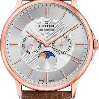 Edox Les Bémonts 40002 37R AIR 42mm Stainless steel Silver