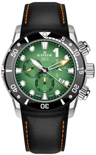 Edox CO-1 Chronograph 10242-TIN-VIN Titanium Green