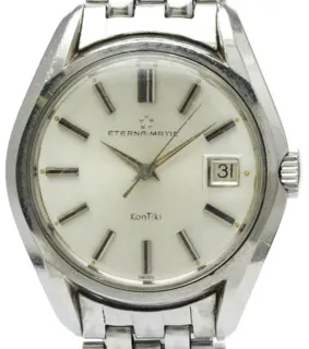 Eterna Kontiki 1424UD 37mm Stainless steel Silver