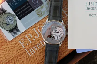 F.P. Journe OCTA LUNE L 38mm Platinum Gray