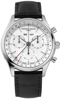 Frédérique Constant Classics Chronograph FC-296SW5B6 Stainless steel Silver