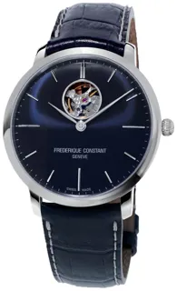 Frédérique Constant Slimline FC-312N4S6 40mm Stainless steel Blue