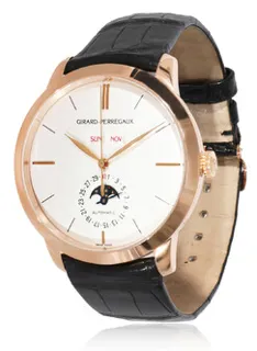 Girard-Perregaux 1966 49535-52-151-BK6A Rose gold White