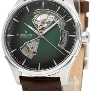 Hamilton Jazzmaster H32675560 40mm Stainless steel Green