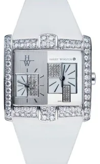 Harry Winston Avenue 350 37mm White gold White