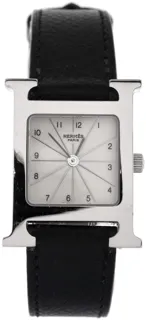 Hermès Heure H Stainless steel Silver