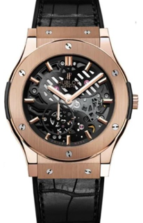 Hublot Classic Fusion Ultra-Thin 515.OX.0180.LR 45mm Rose gold Skeletonized