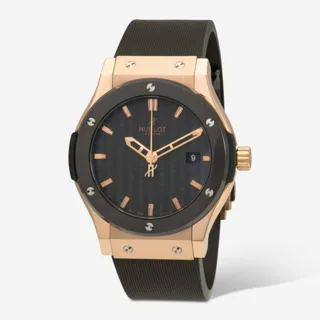 Hublot Classic Fusion 542.PM.1780.RX 42mm Rose gold Black