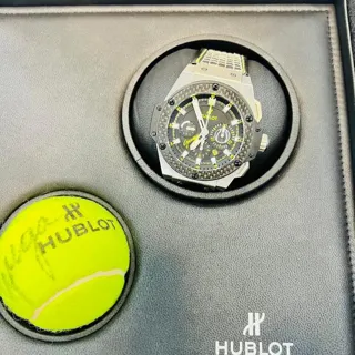 Hublot King Power 703.NQ.1129.NR.GUG13. 48mm Titanium Black