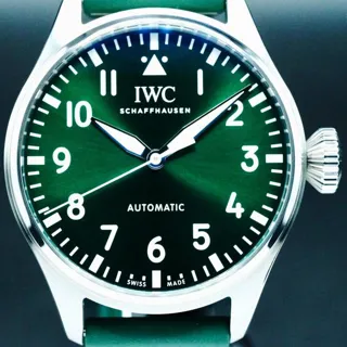 IWC Big Pilot IW329306 43mm Stainless steel Green