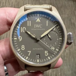 IWC Big Pilot Top Gun IW506003 46mm Ceramic Brown