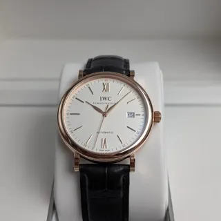 IWC Portofino Automatic IW356504-CM2-DC708 40mm Rose gold Silver