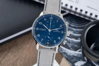 IWC Portugieser IW371491 41mm Stainless steel Blue