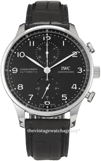 IWC Portugieser IW371609 41mm Stainless steel Black