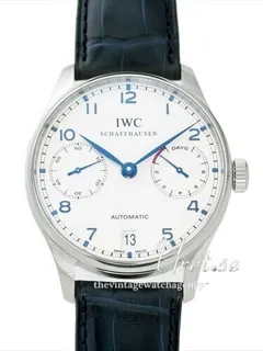 IWC Portugieser IW500107 42.5mm Stainless steel Silver