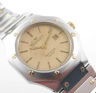 IWC Yacht Club 4512 30mm Yellow gold and Stainless steel Champagne