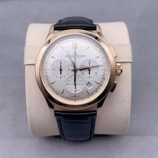 Jaeger-LeCoultre Master Chronograph Q1532420 40mm Rose gold Silver