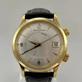 Jaeger-LeCoultre Master Memovox 141.1.97 39mm Yellow gold Silver