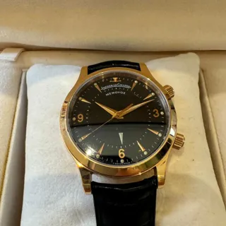 Jaeger-LeCoultre Memovox 144.2.94 S 36mm Rose gold Black