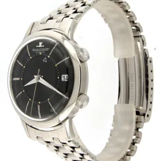 Jaeger-LeCoultre Memovox E855 37mm Stainless steel Black