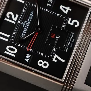 Jaeger-LeCoultre Reverso Squadra Hometime Q700867P 35mm Stainless steel Black