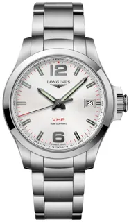 Longines Conquest L3.716.4.76.6 Stainless steel Silver