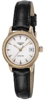 Longines Flagship L4.274.8.22.2 Rose gold White