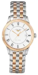 Longines Flagship L4.374.3.91.7 30mm Stainless steel White