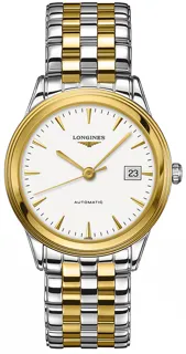 Longines Flagship L4.874.3.22.7 Stainless steel White