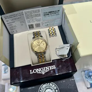 Longines Flagship L4.984.3.37.7 Stainless steel Champagne