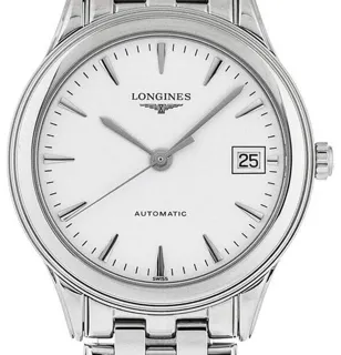 Longines Flagship L4.774.4.12.6 / L47744126 36mm Stainless steel White