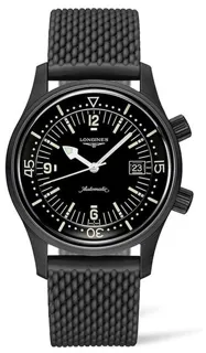 Longines Heritage L37742509 42mm PVD Black