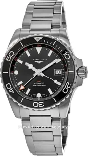 Longines HydroConquest L3.890.4.56.6 Stainless steel Black