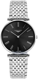 Longines La Grande Classique L4.755.4.51.6 Stainless steel Black