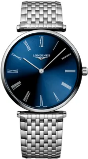 Longines La Grande Classique L4.866.4.94.6 Stainless steel Blue