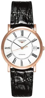 Longines Présence L4.778.8.11.0 34.5mm Rose gold White