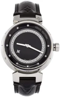 Louis Vuitton Tambour Stainless steel Purple