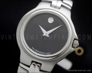 Movado Museum 2.6mm Stainless steel White