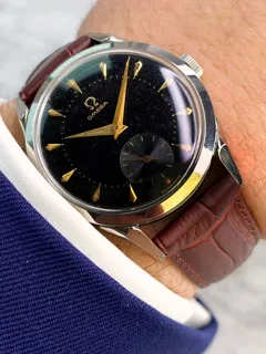 Omega 2605 Stainless steel Black