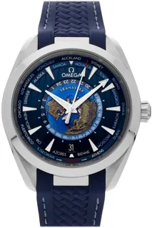 Omega Aqua Terra 220.12.43.22.03.001 43mm Stainless steel Blue