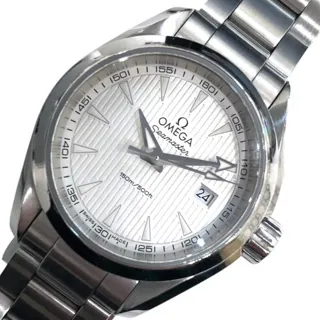 Omega Aqua Terra 231.10.30.60.02.001 30mm Stainless steel Silver