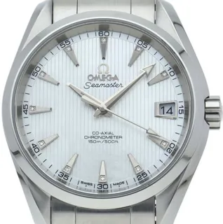 Omega Aqua Terra 231.10.39.21.55.001 38.5mm Stainless steel White