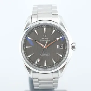 Omega Aqua Terra 231.10.42.21.06.001 41.5mm Stainless steel Gray