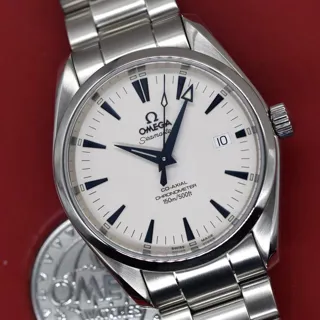 Omega Aqua Terra 2503.33.00 39mm Stainless steel Silver