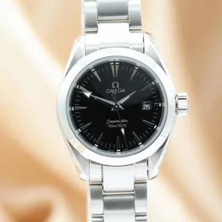 Omega Aqua Terra 2577.50.00 29mm Stainless steel Black