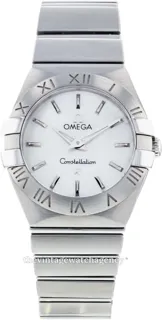 Omega Constellation Quartz 123.10.24.60.05.001 Stainless steel White