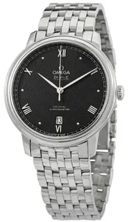 Omega De Ville 424.10.40.20.01.002 Stainless steel Black