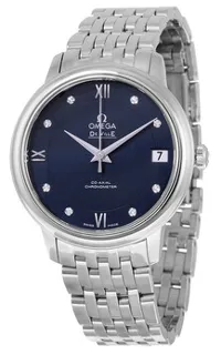 Omega De Ville Prestige 424.10.33.20.53.001 Stainless steel Blue