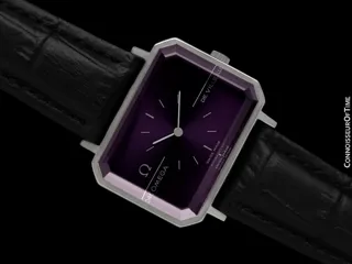 Omega De Ville MD 511.0379 Stainless steel Purple