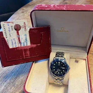 Omega Seamaster Diver 300M 25418000 41mm Stainless steel Blue